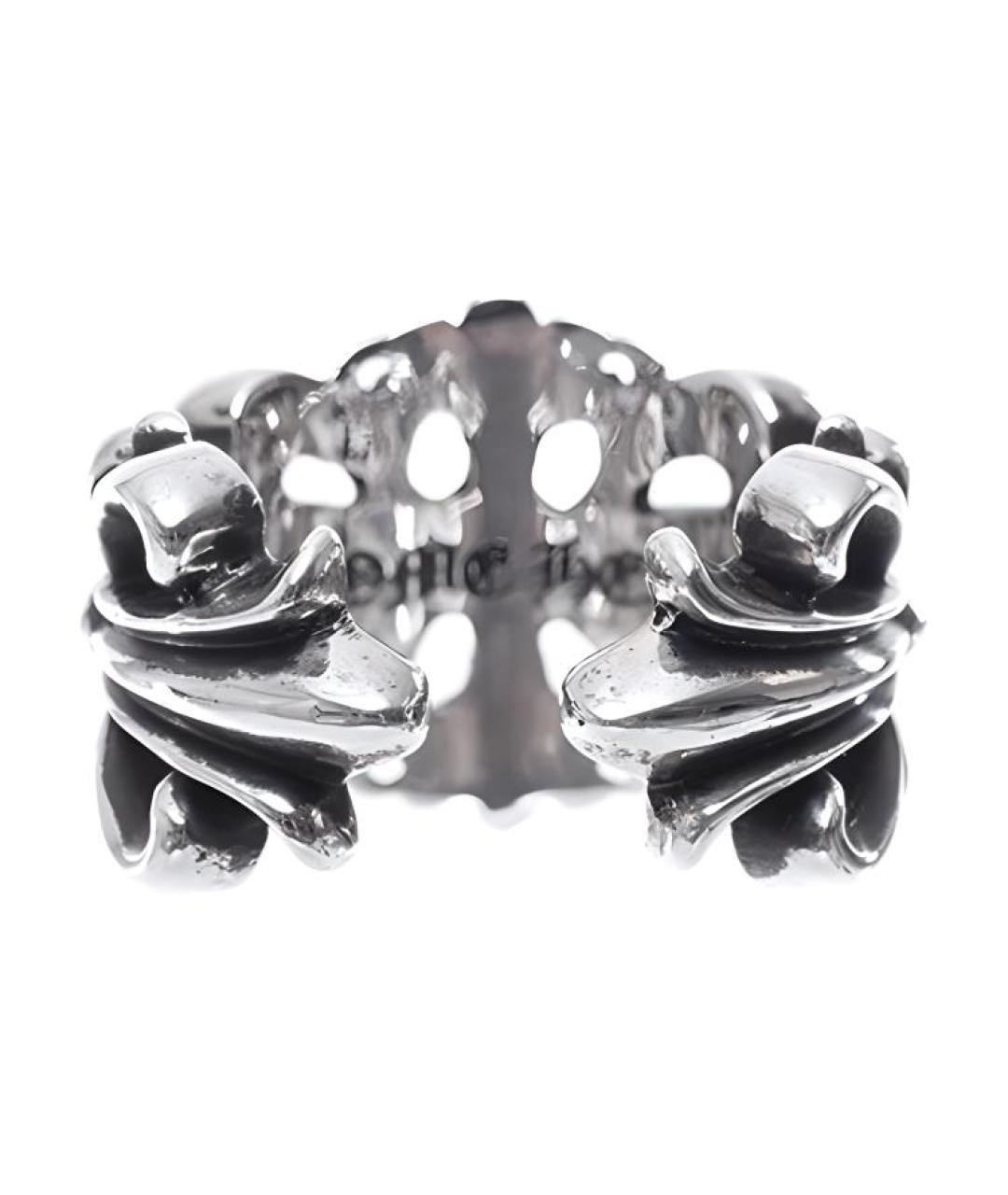 CHROME HEARTS Серебряное серебряное кольцо, фото 4