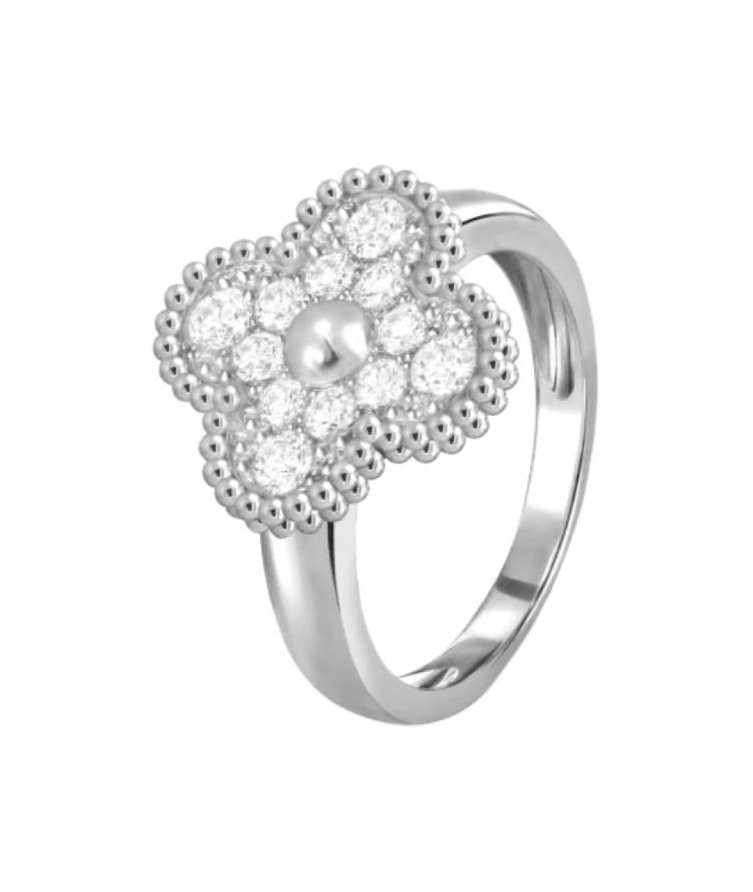 VAN CLEEF & ARPELS Серебряное кольцо из белого золота, фото 4