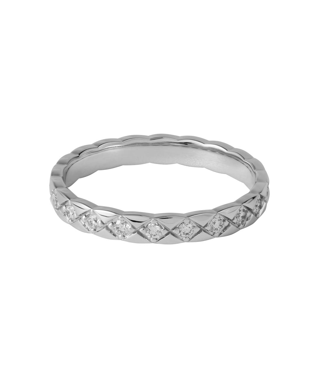 CHANEL Серебряное кольцо из белого золота, фото 1