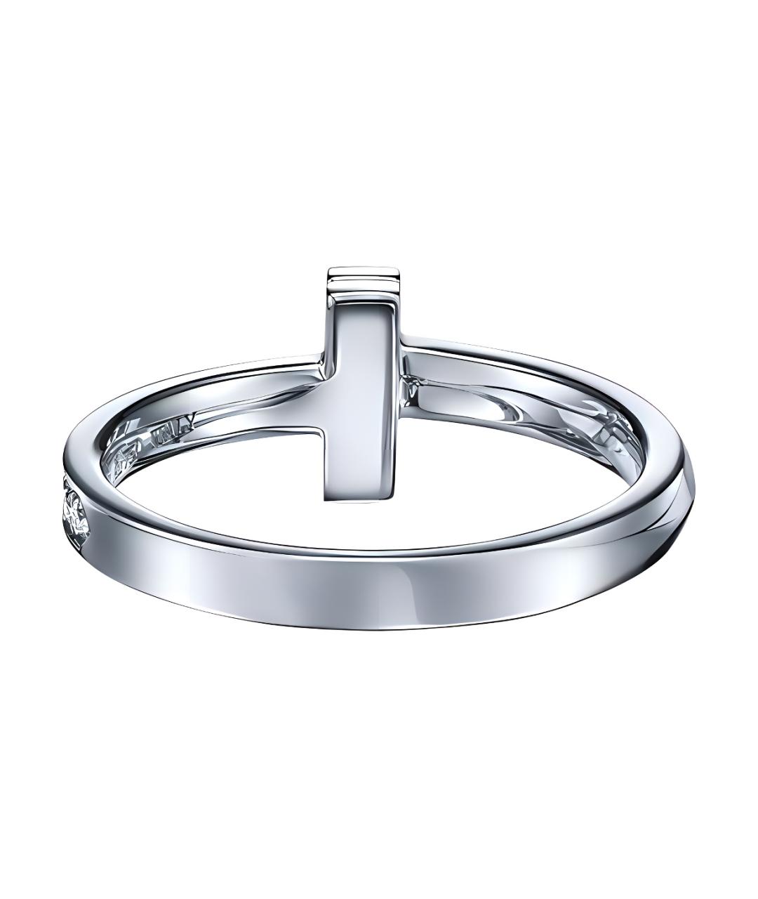 TIFFANY&CO Серебряное кольцо из белого золота, фото 2