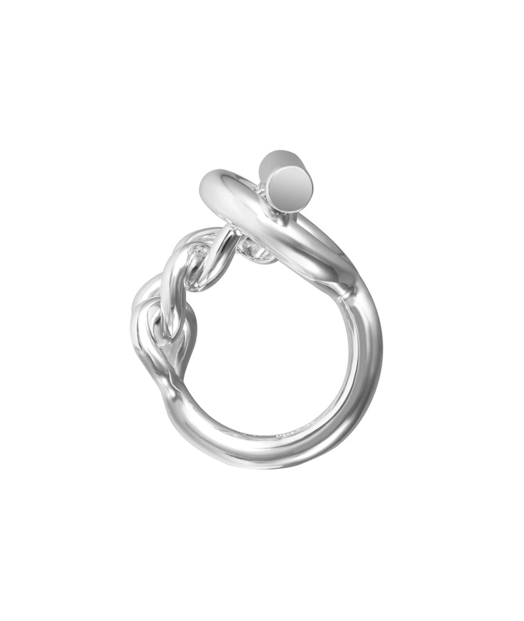 HERMES Серебряное серебряное кольцо, фото 3