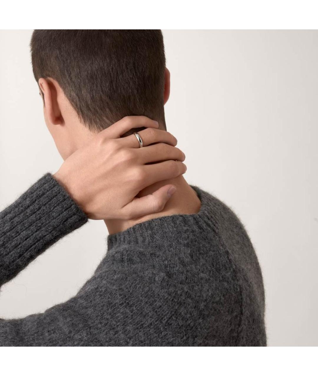 CARTIER Серебряное платиновое кольцо, фото 4