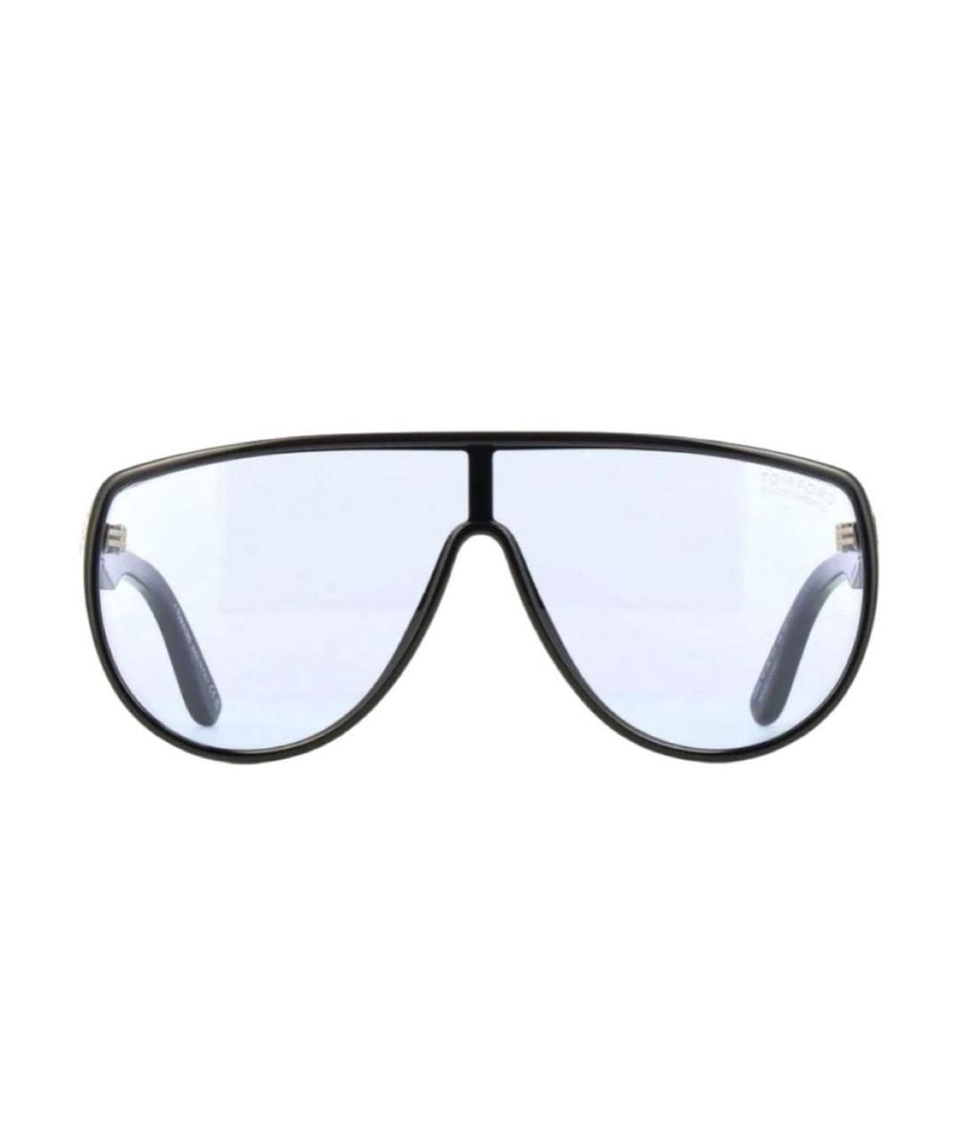 TOM FORD Черные пластиковые солнцезащитные очки, фото 9