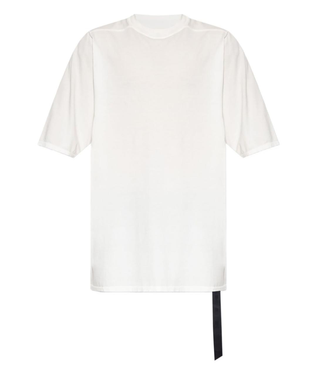 RICK OWENS DRKSHDW Белая хлопковая футболка, фото 1