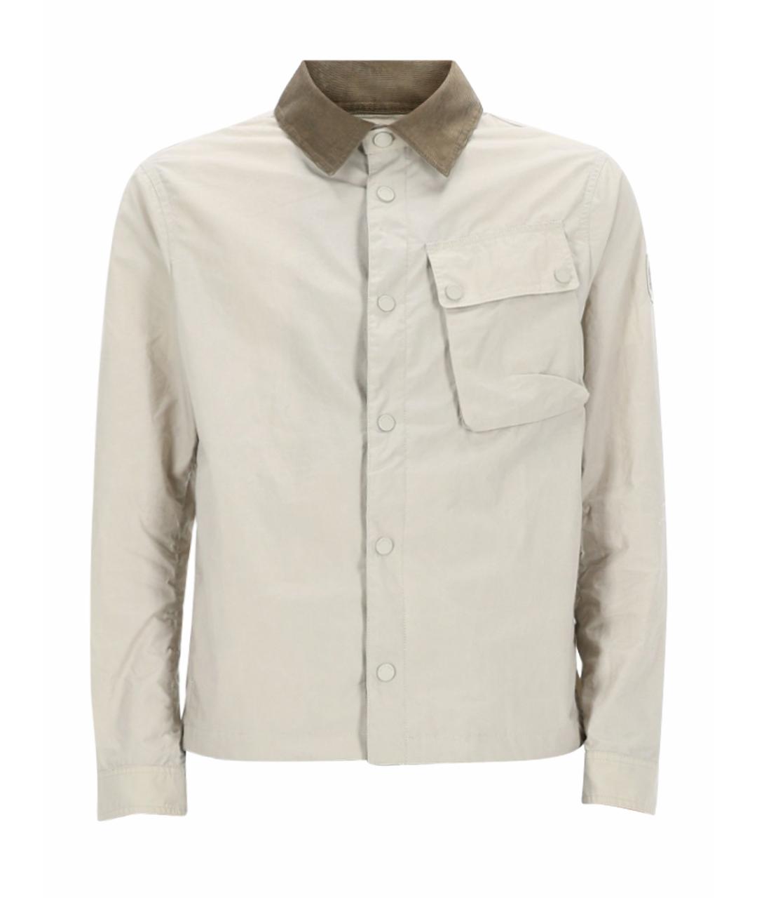BELSTAFF Белая хлопковая куртка, фото 1