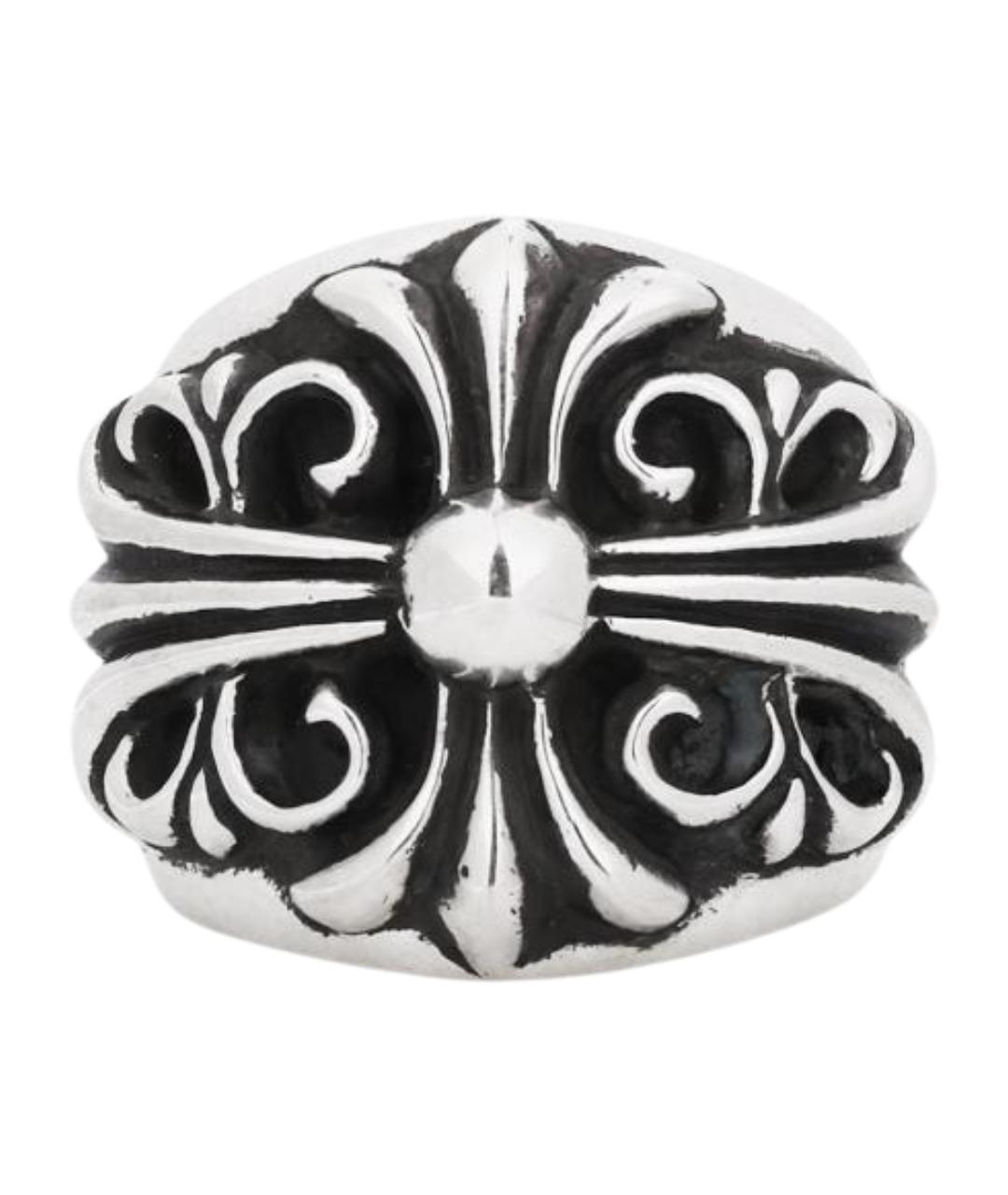 CHROME HEARTS Серебряное кольцо из белого золота, фото 1
