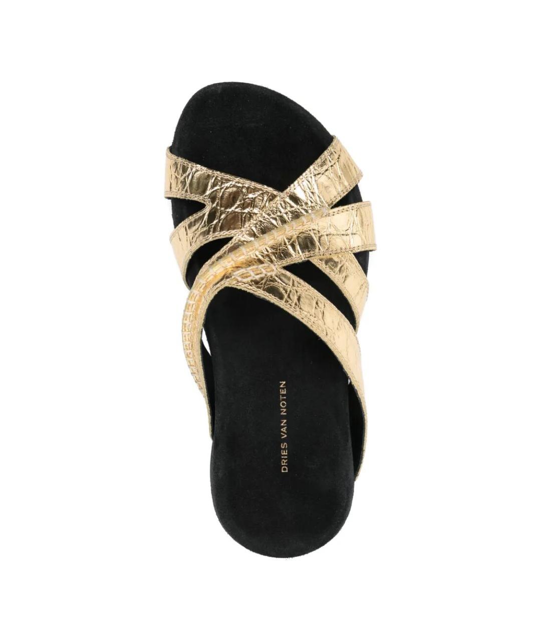 DRIES VAN NOTEN Кожаные сандалии, фото 2