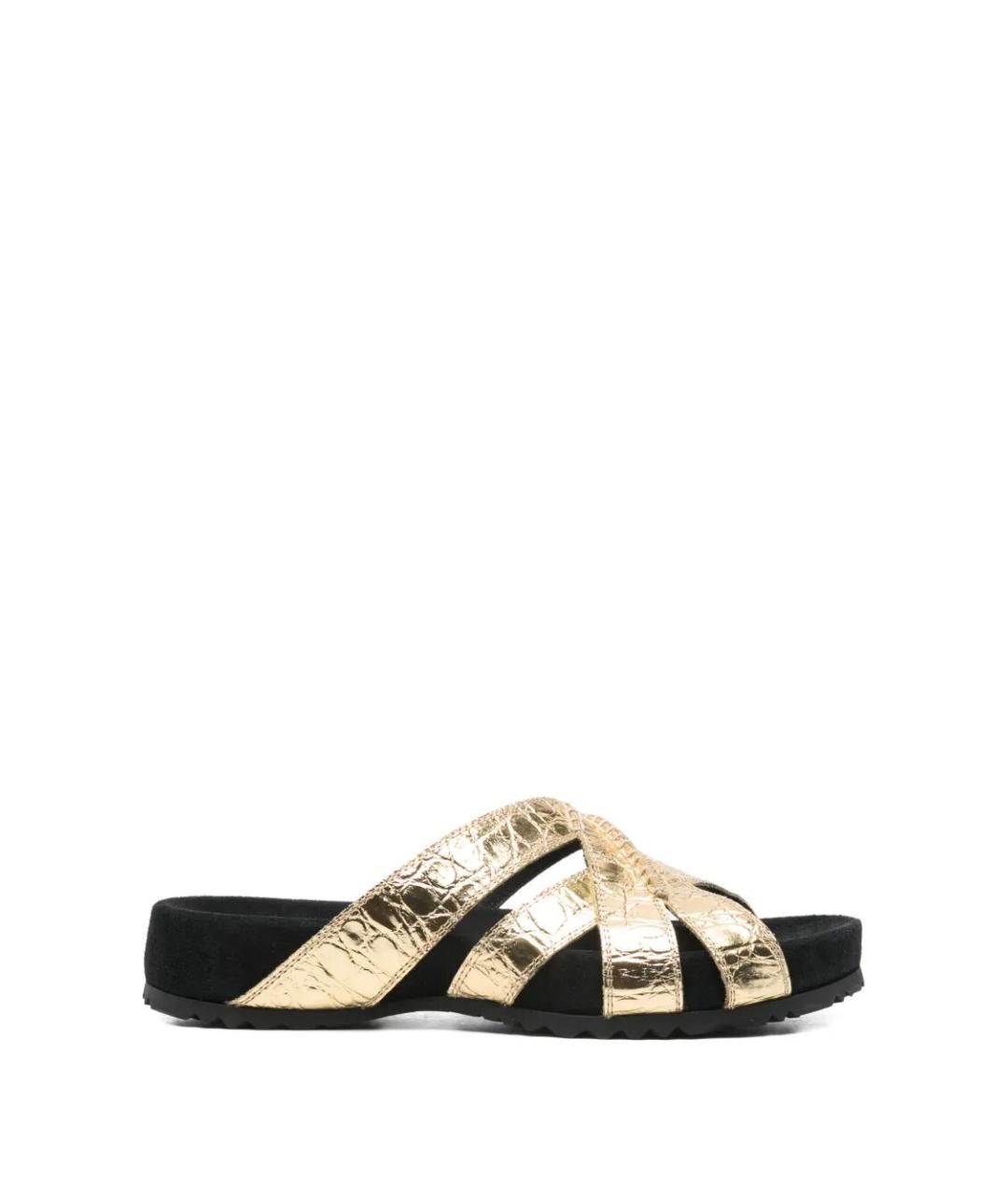 DRIES VAN NOTEN Кожаные сандалии, фото 1