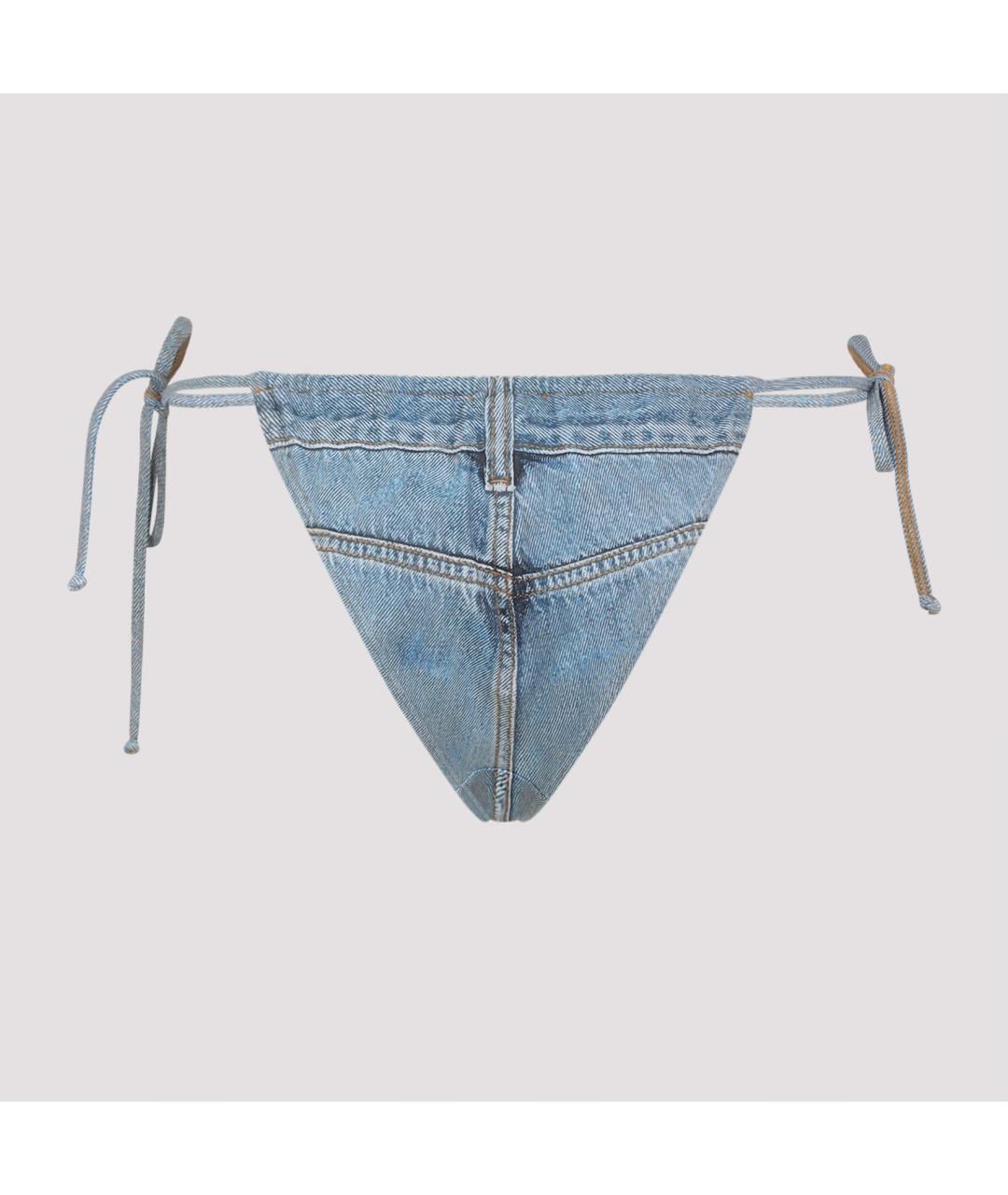 DIESEL Синий полиэстеровый купальник, фото 3