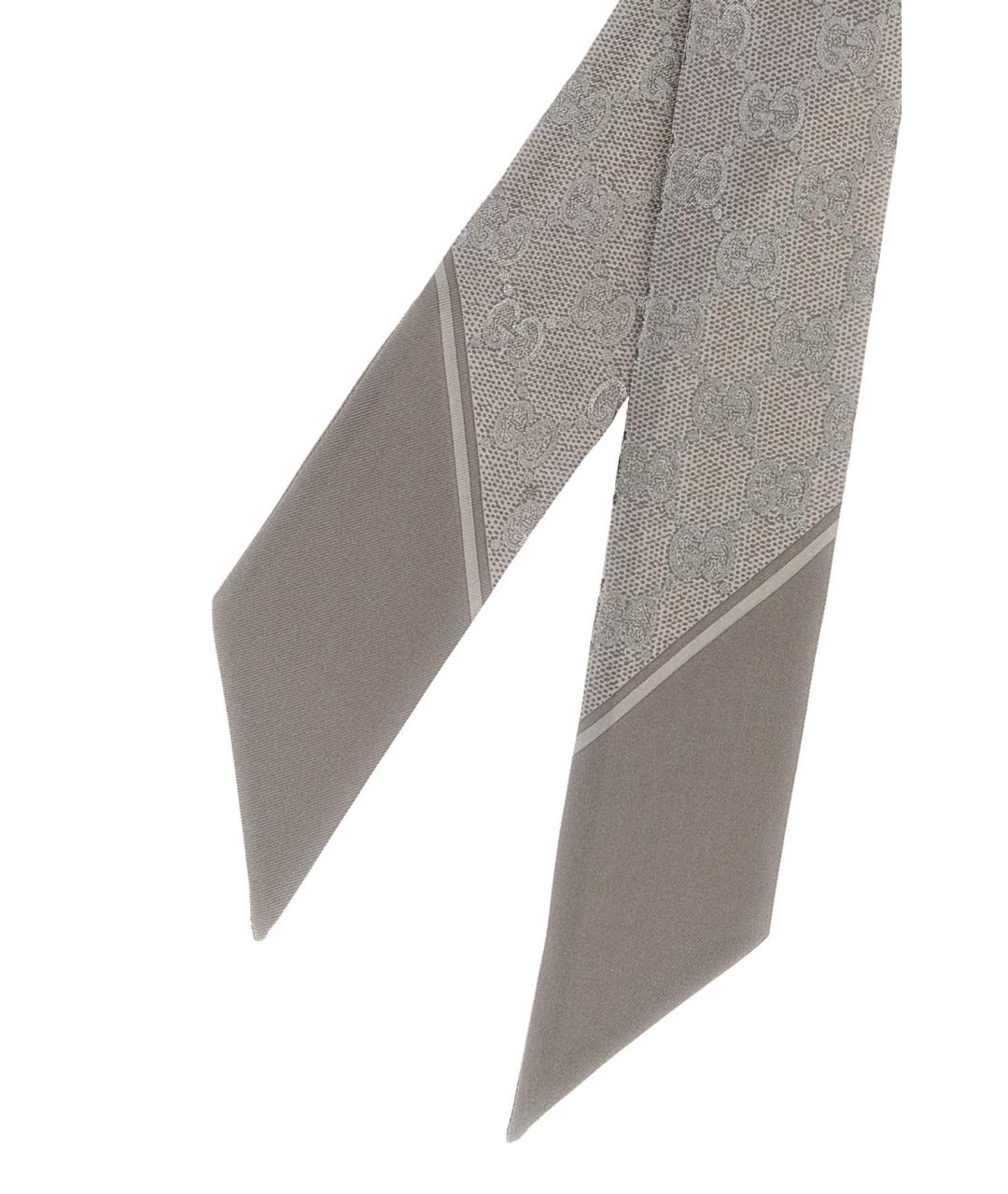 GUCCI Мульти шелковый шарф, фото 2