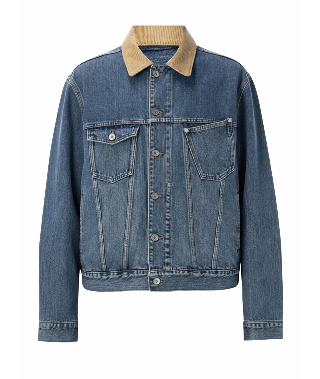 J.W.ANDERSON Синяя хлопковая куртка, фото 1