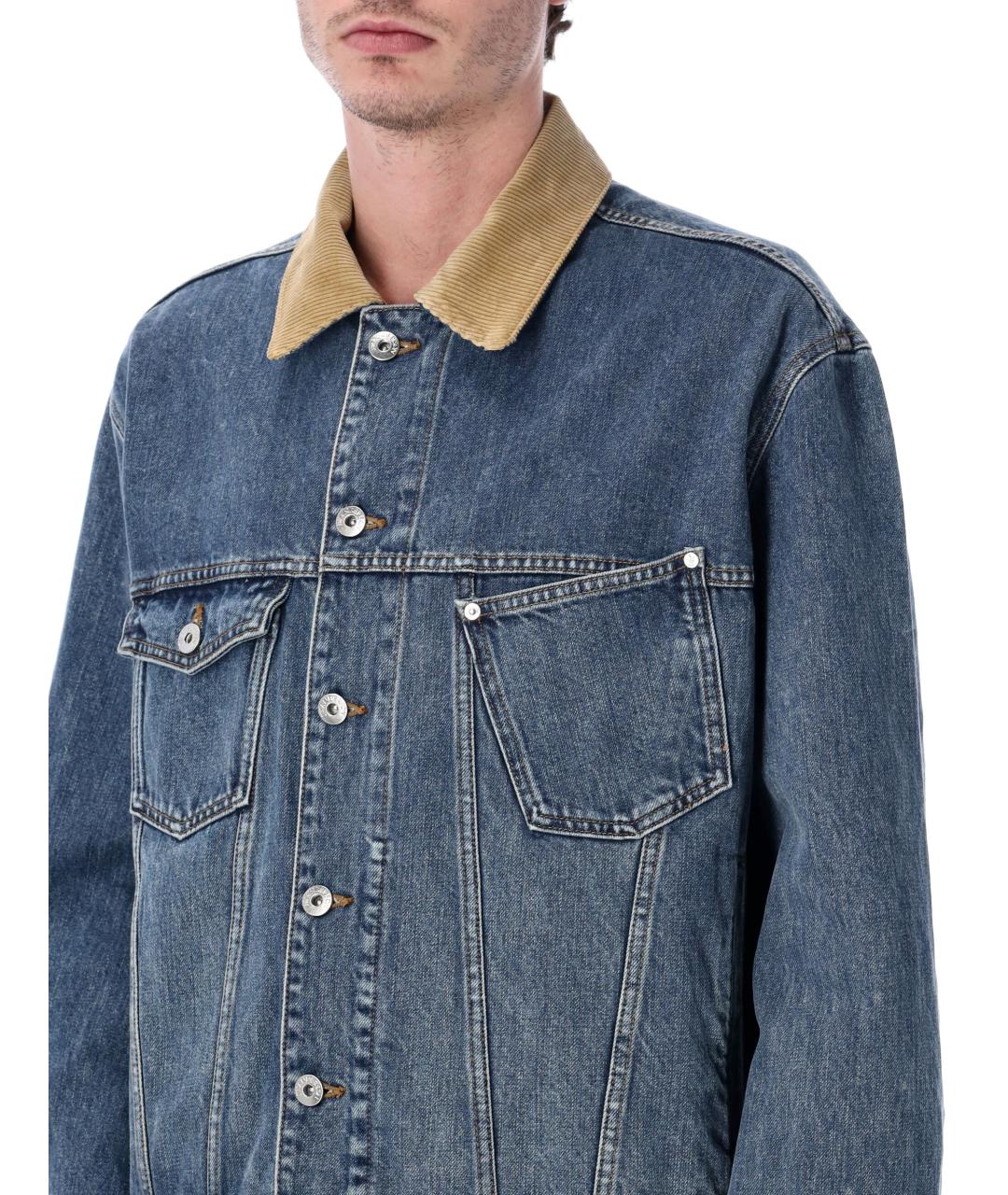 J.W.ANDERSON Синяя хлопковая куртка, фото 3