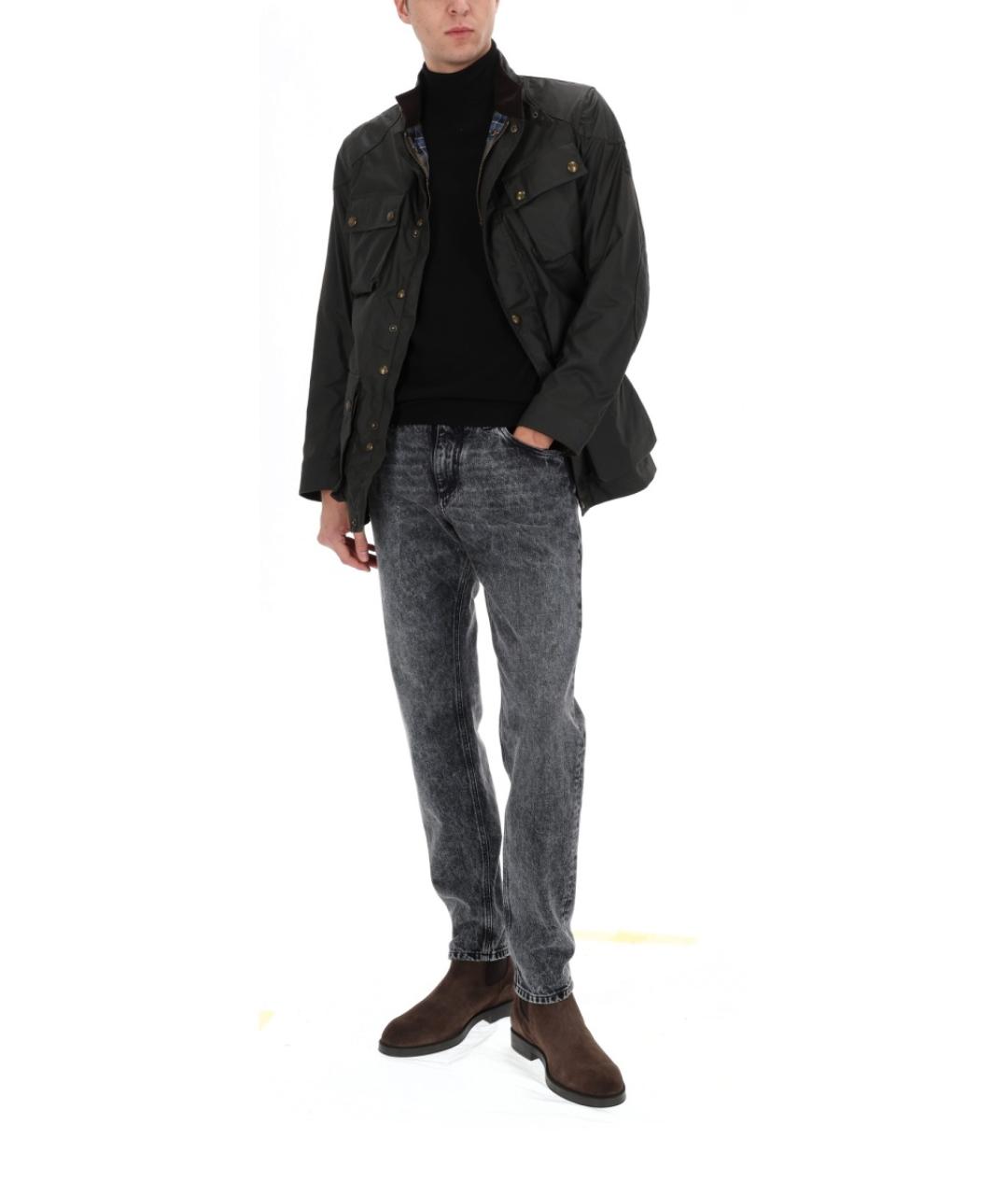 BELSTAFF Зеленая хлопковая куртка, фото 3