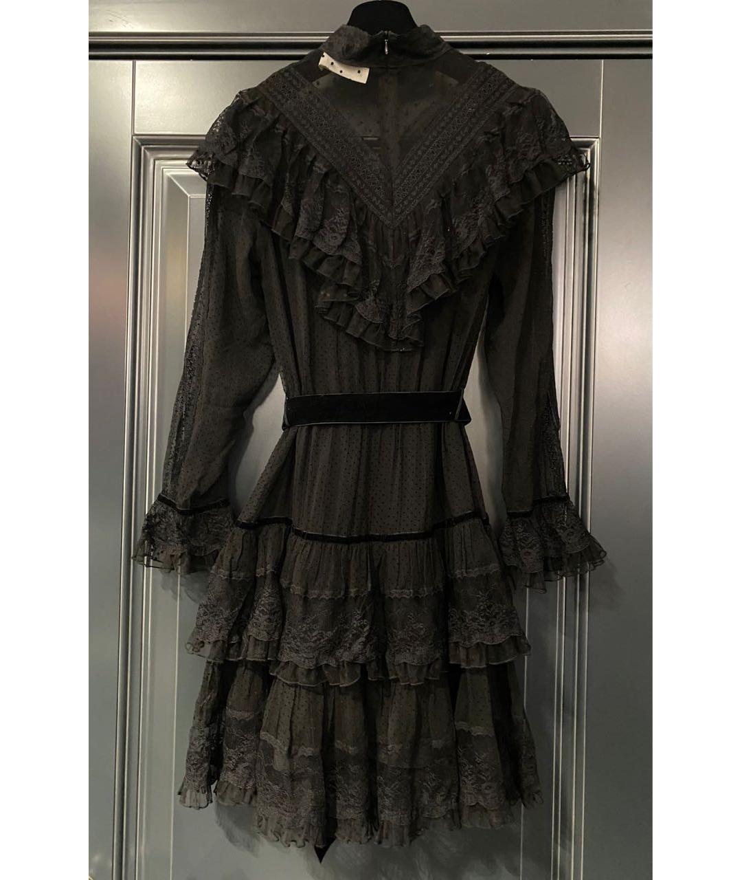 ZIMMERMANN Черное коктейльное платье, фото 2