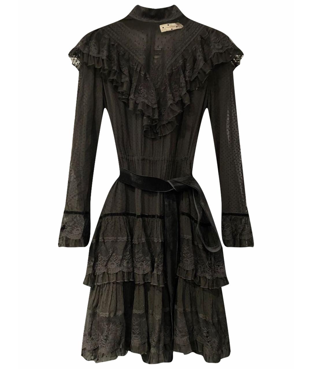 ZIMMERMANN Черное коктейльное платье, фото 1