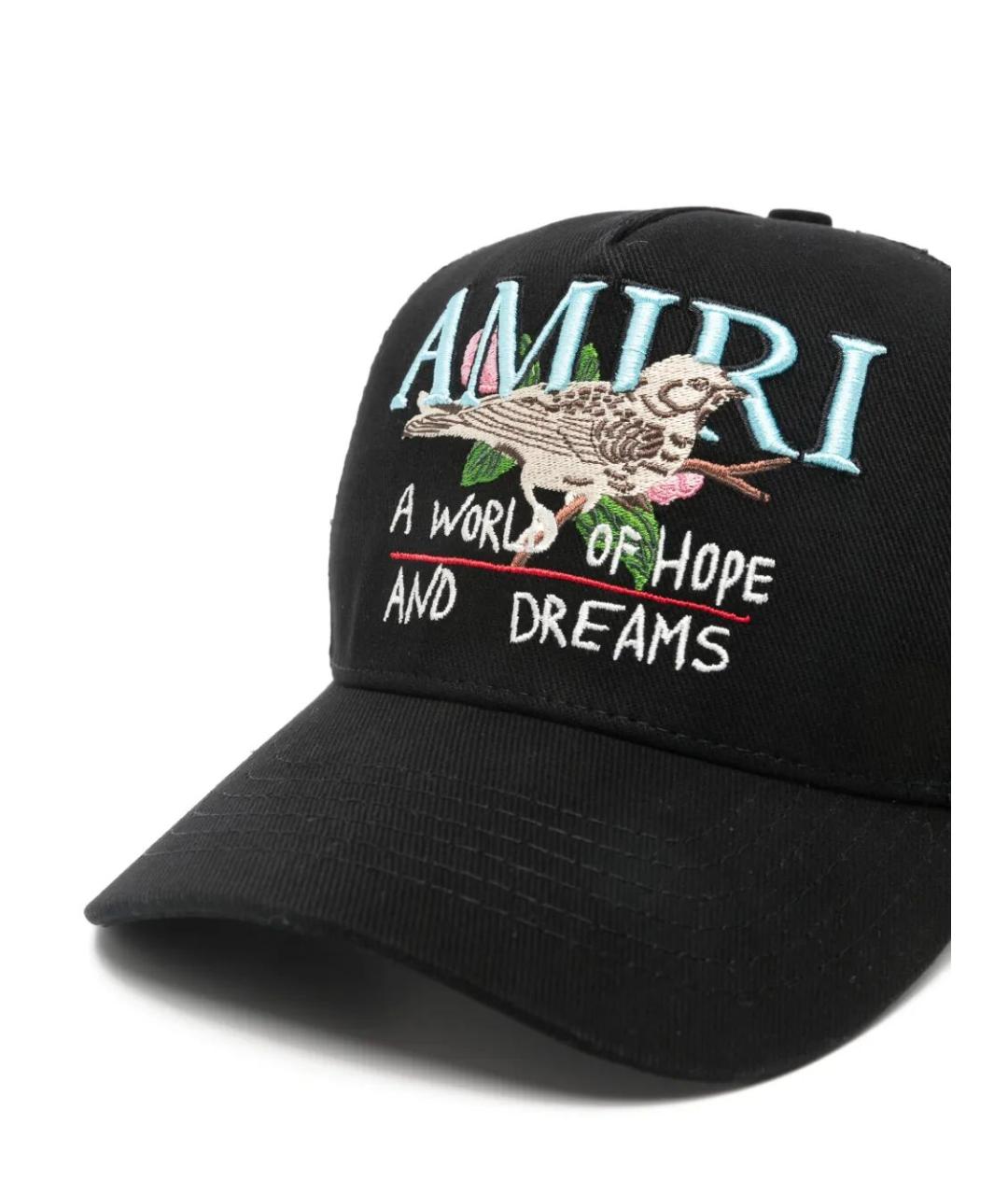AMIRI Черная хлопковая кепка/бейсболка, фото 3