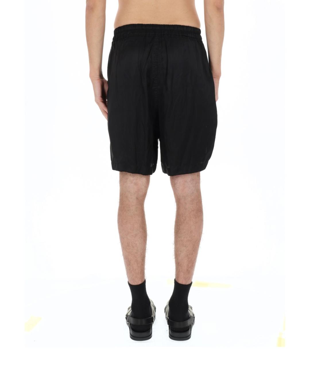 RICK OWENS Черные шорты, фото 4