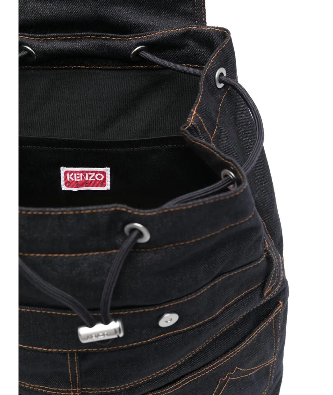 KENZO Синий рюкзак, фото 2