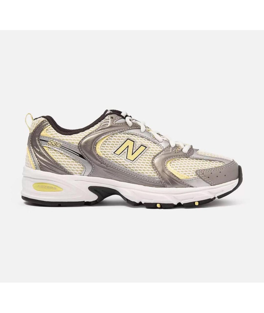 NEW BALANCE Бежевые текстильные кроссовки, фото 9