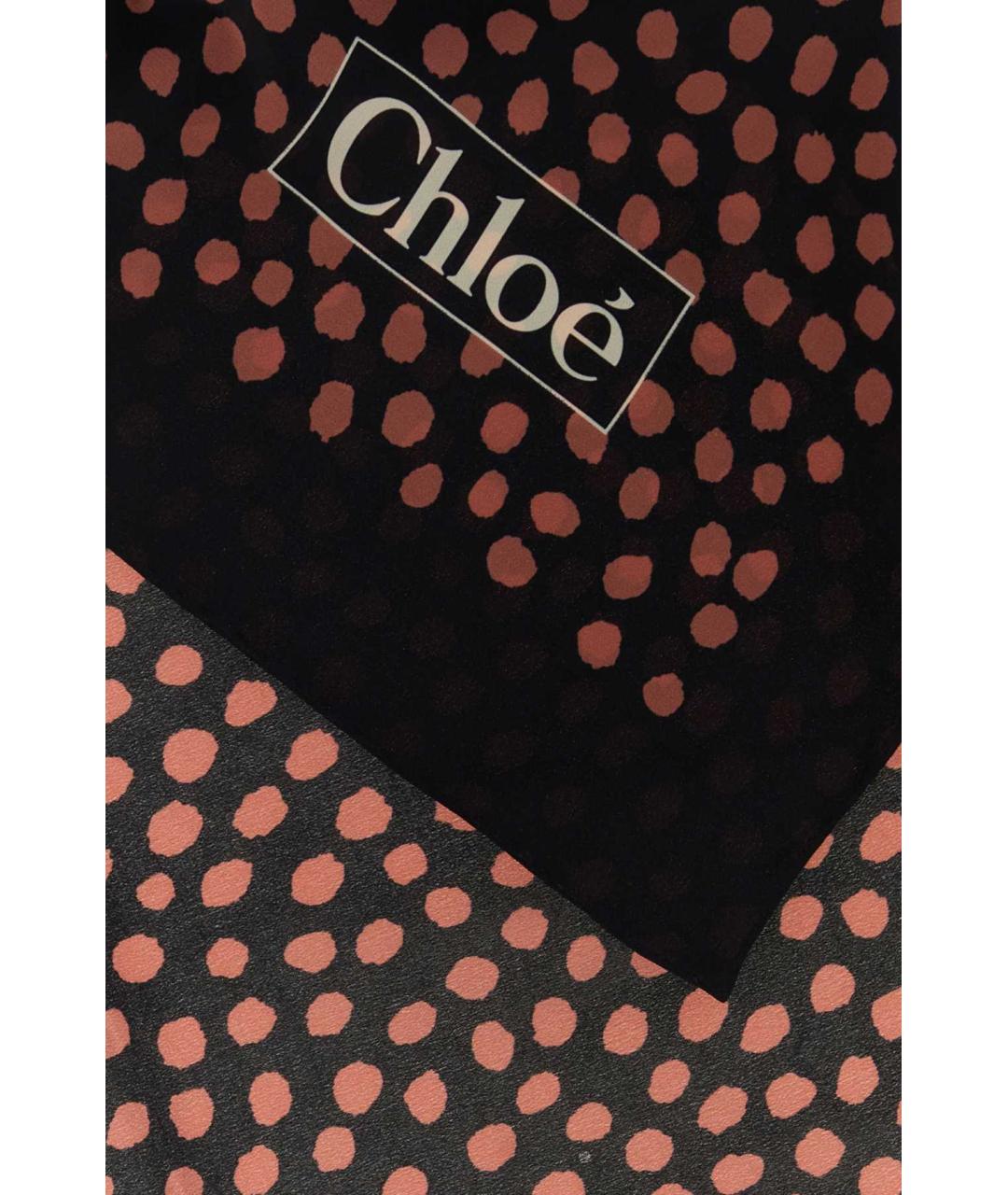 CHLOE Мульти шелковый шарф, фото 2