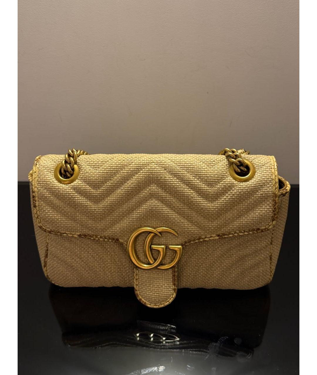 GUCCI Бежевая сумка через плечо, фото 9