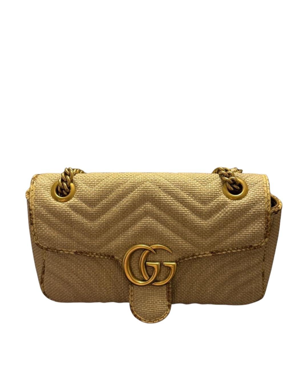 GUCCI Бежевая сумка через плечо, фото 1