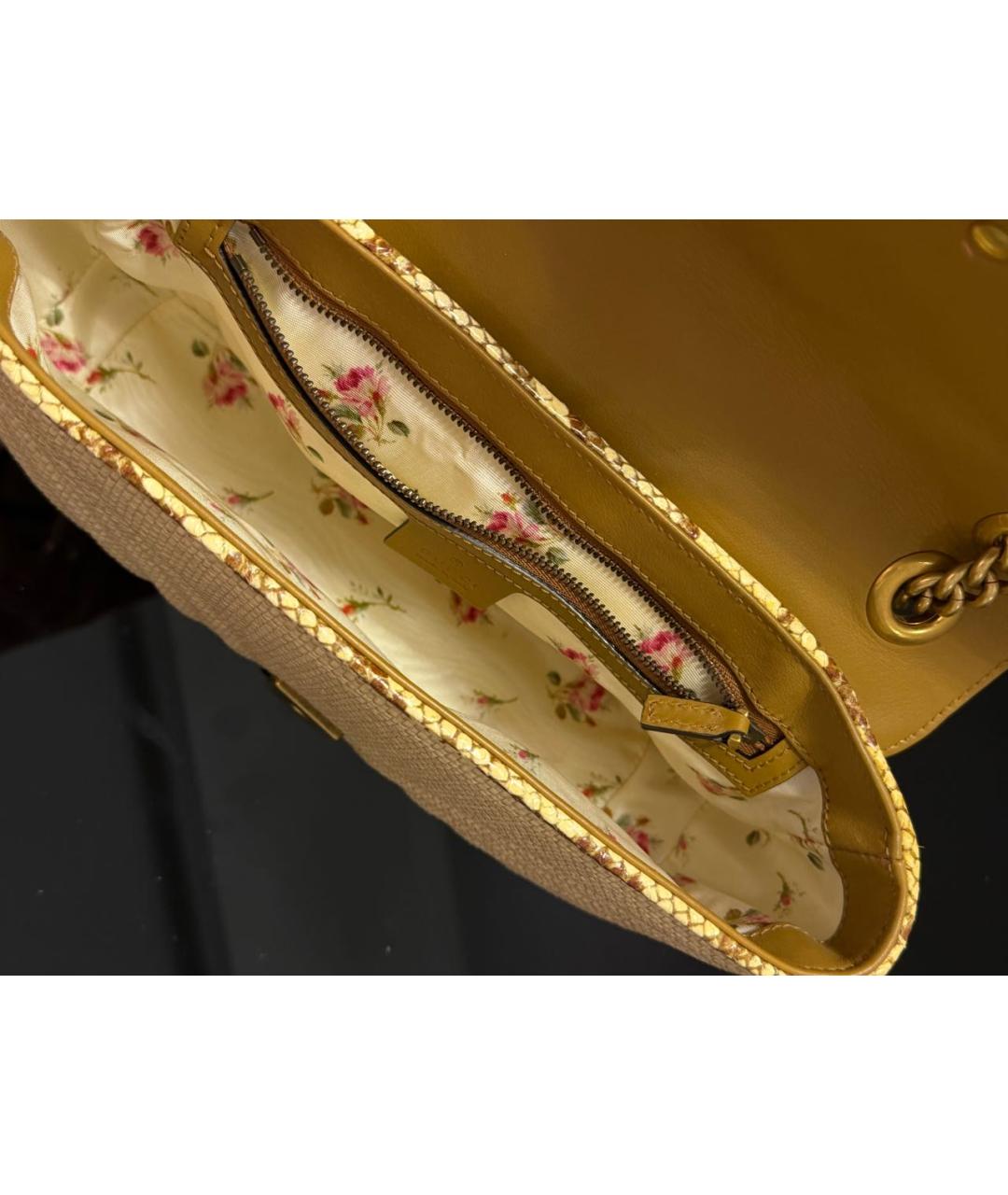 GUCCI Бежевая сумка через плечо, фото 6