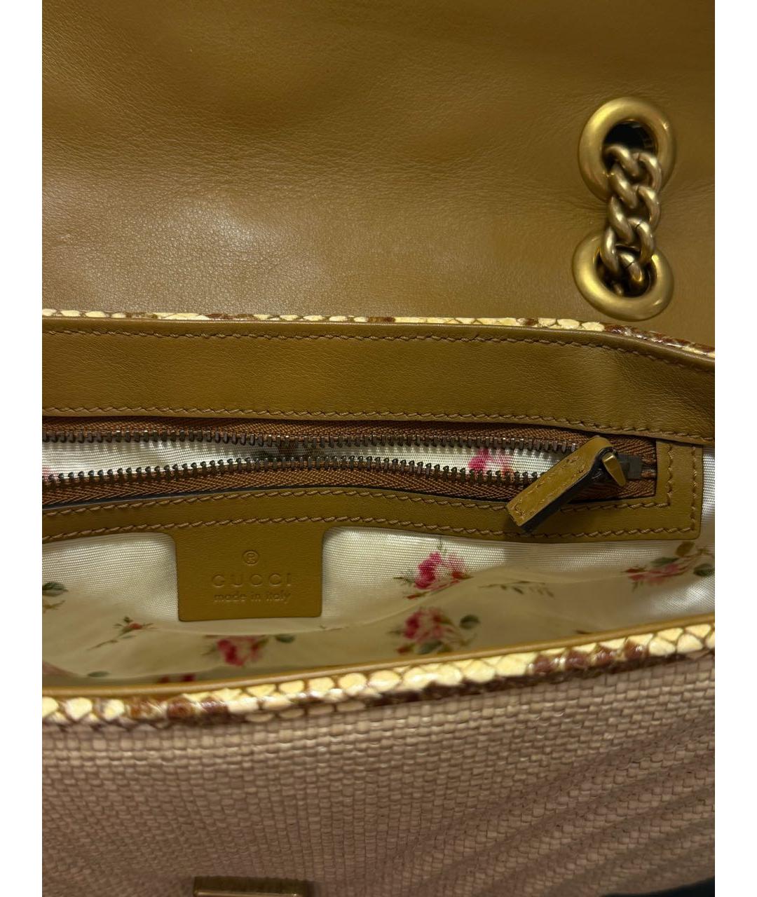 GUCCI Бежевая сумка через плечо, фото 4