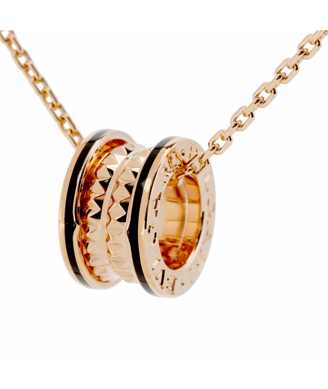 BVLGARI Золотая подвеска из розового золота, фото 2