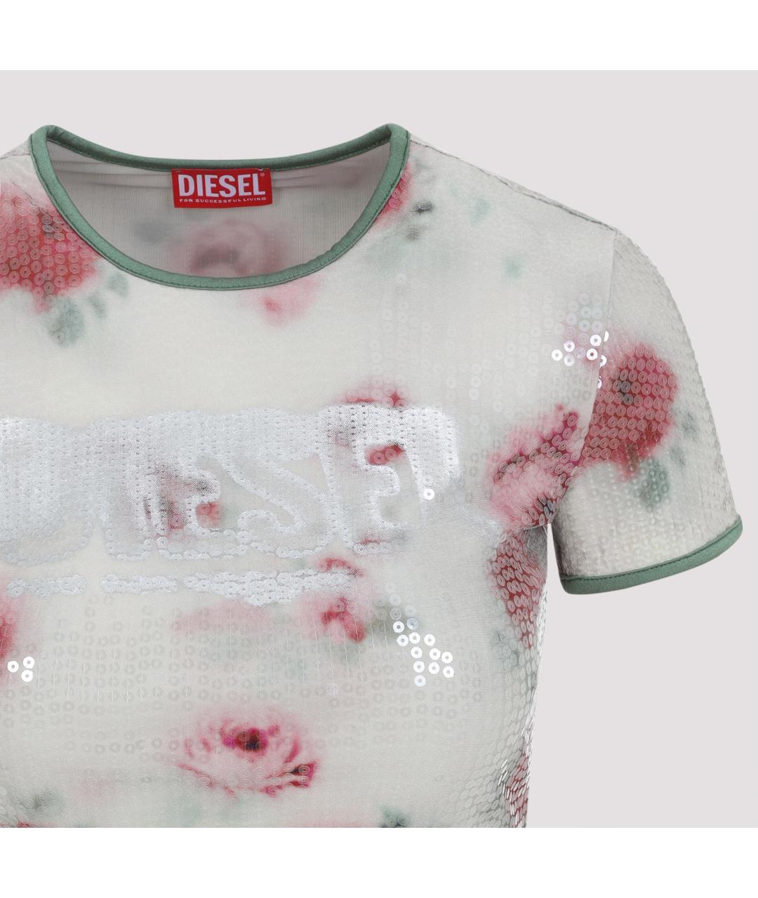 DIESEL Мульти полиамидовая футболка, фото 3
