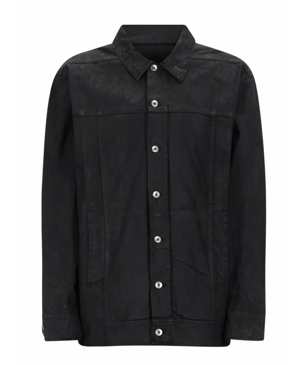 RICK OWENS DRKSHDW Черная хлопковая куртка, фото 1