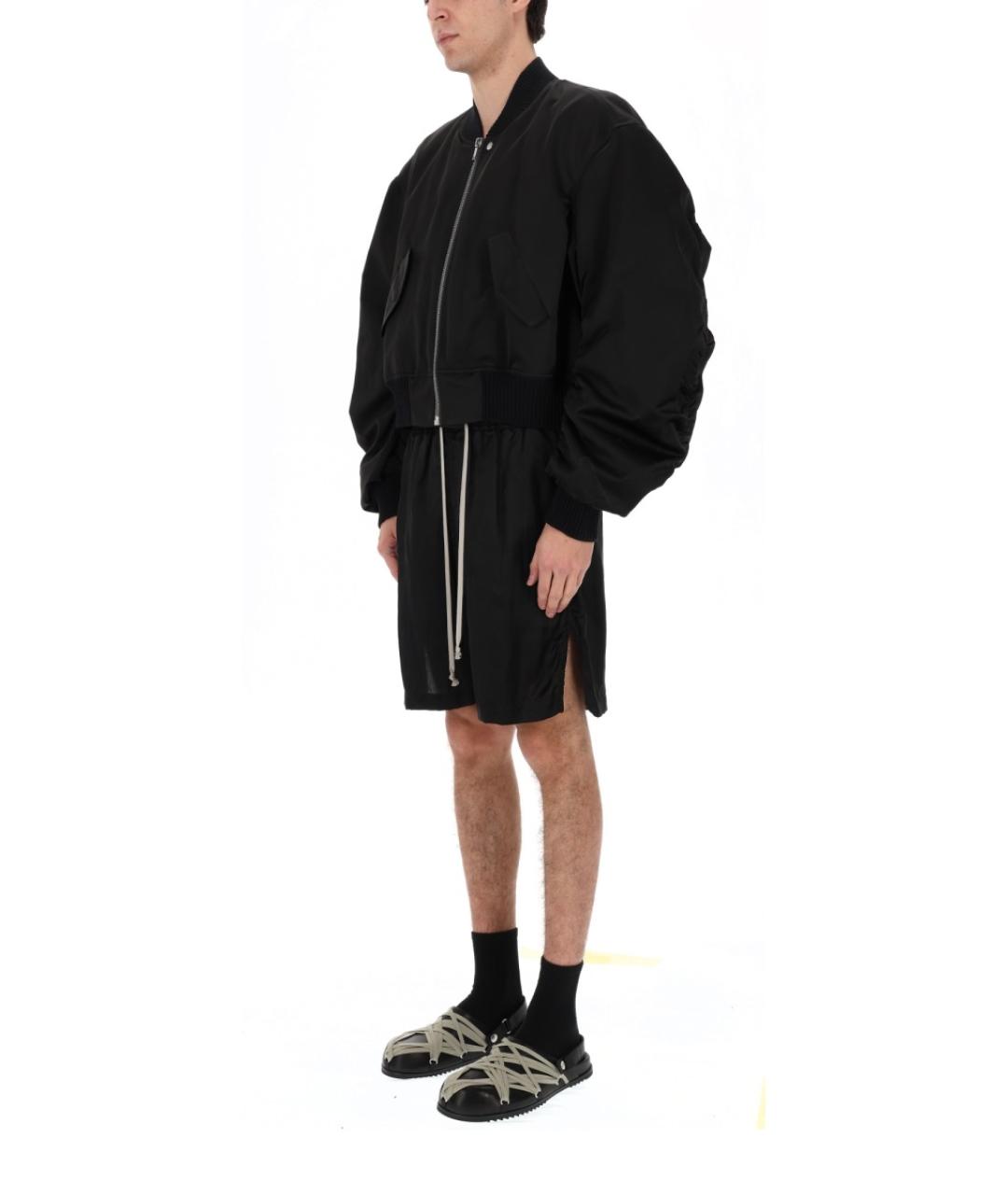 RICK OWENS Черная полиэстеровая куртка, фото 3