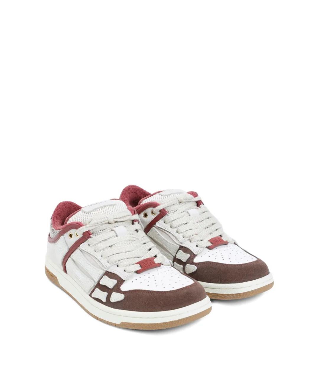 AMIRI Мульти кожаные низкие кроссовки / кеды, фото 3