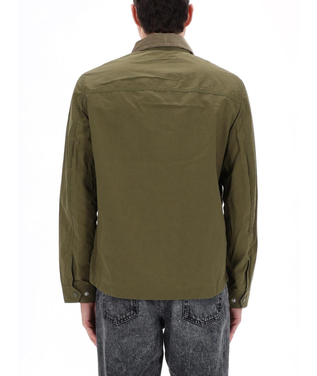 BELSTAFF Зеленая хлопковая куртка, фото 2