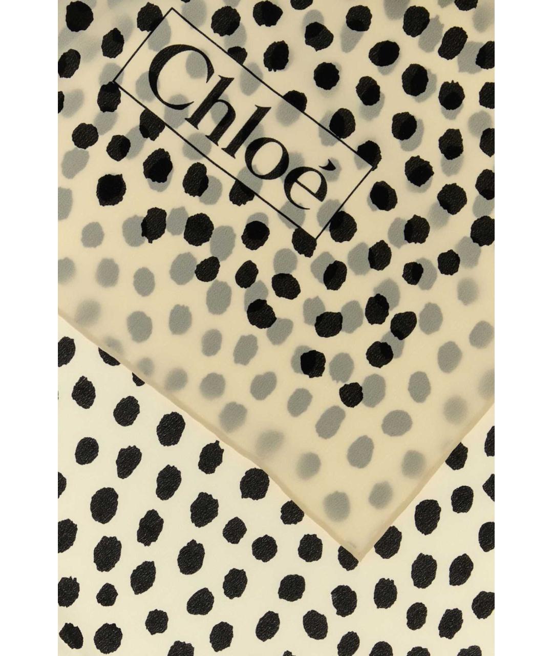 CHLOE Мульти шелковый шарф, фото 2