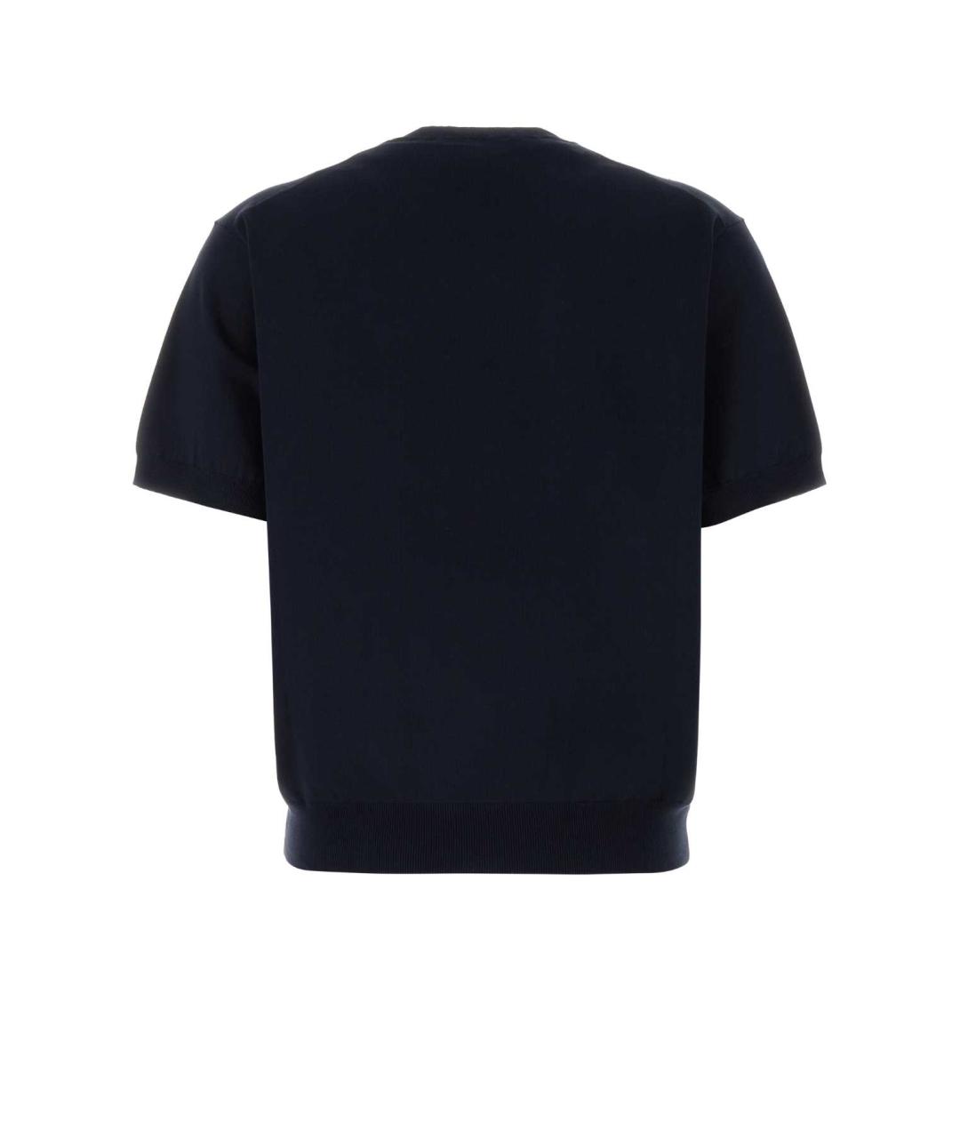 PRADA Темно-синий джемпер / свитер, фото 2