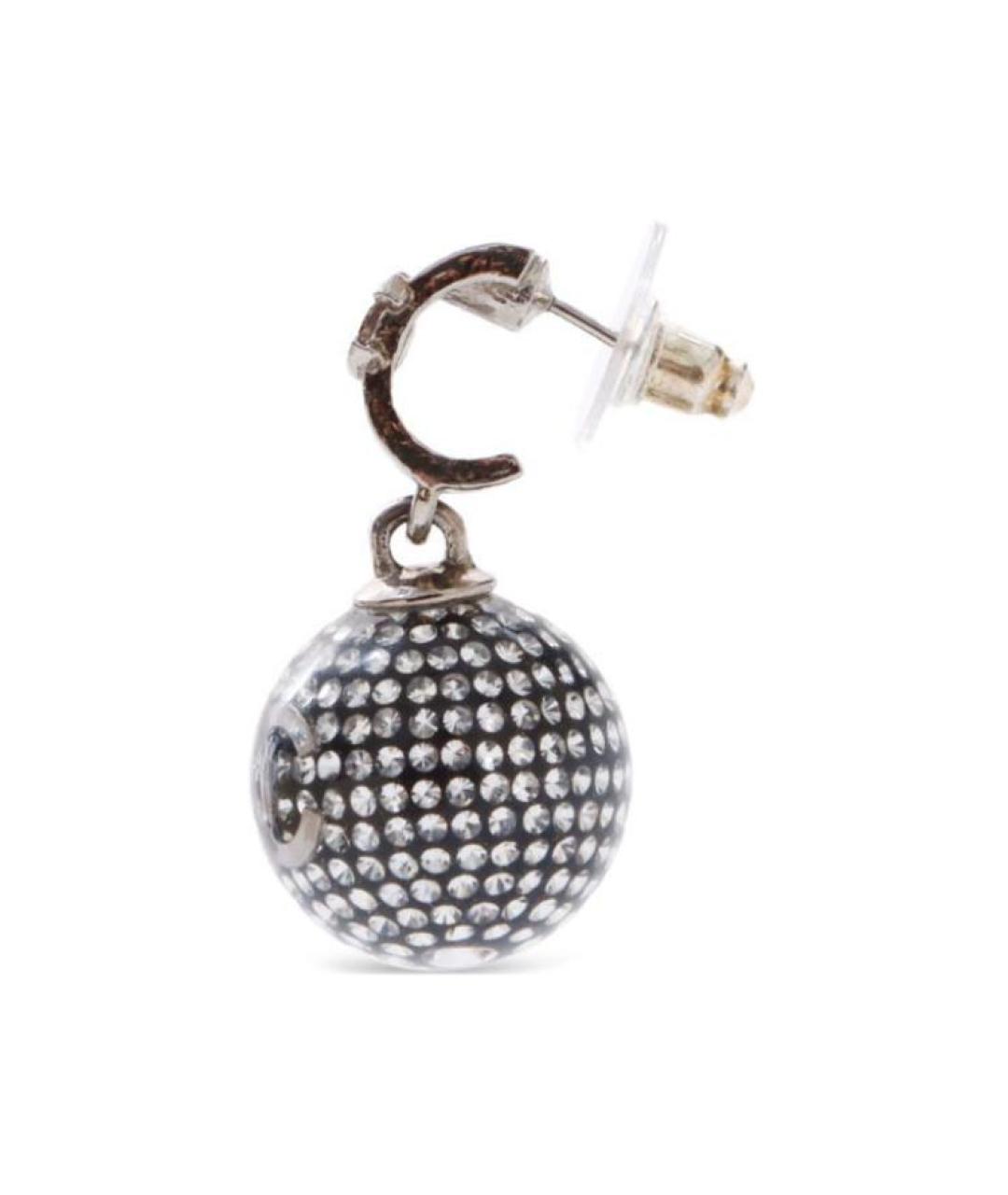 CHANEL Серебряные серьги, фото 3