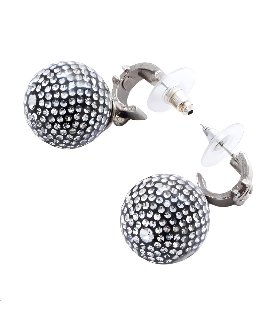 CHANEL Серебряные серьги, фото 1