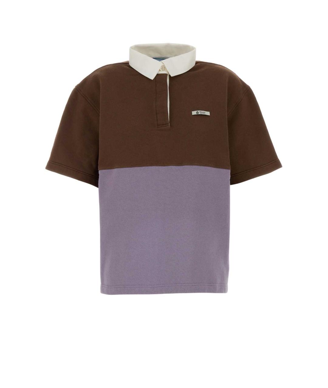 PRADA Мульти хлопковая футболка, фото 1