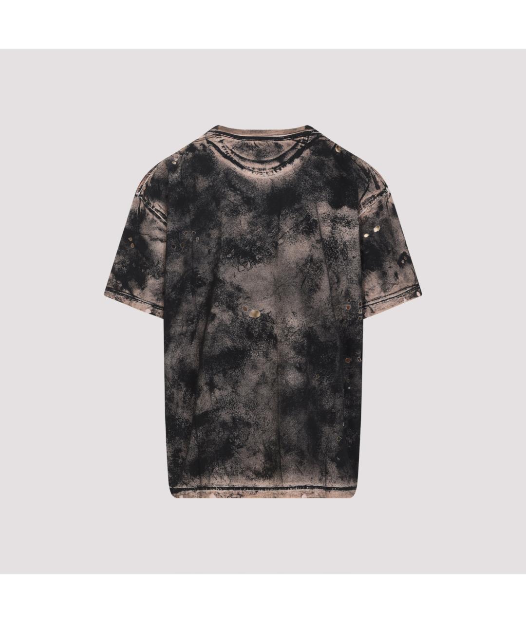 ACNE STUDIOS Мульти хлопковая футболка, фото 2