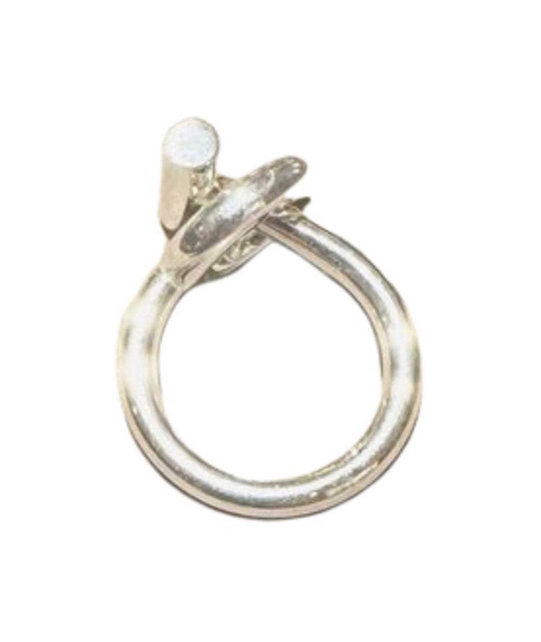 HERMES Серебряное серебряное кольцо, фото 5