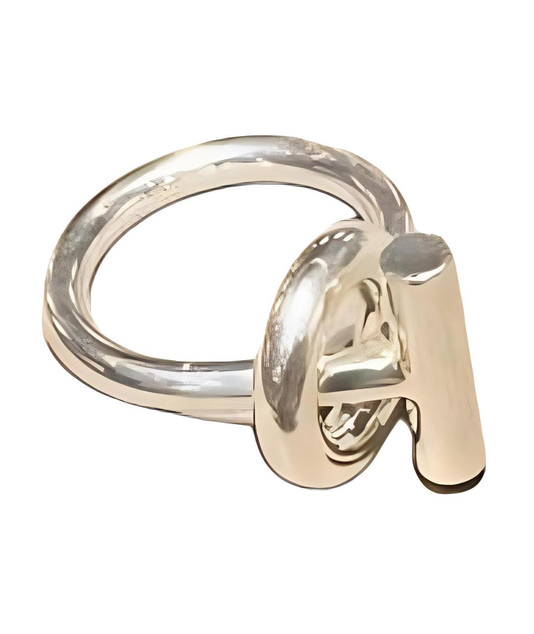 HERMES Серебряное серебряное кольцо, фото 2