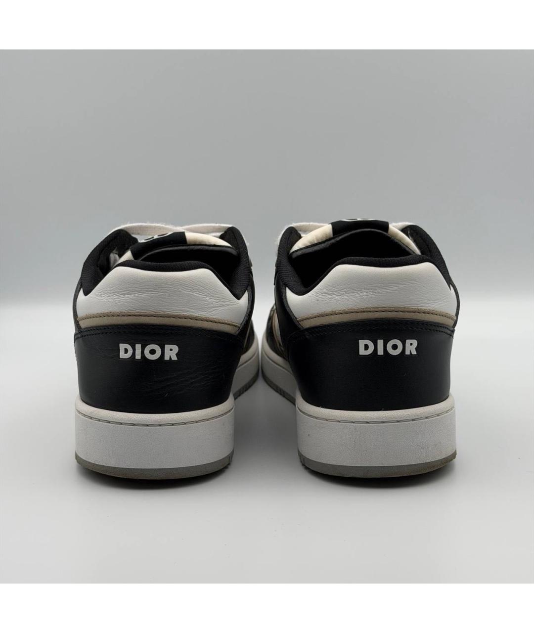 CHRISTIAN DIOR Мульти кожаные низкие кроссовки / кеды, фото 5