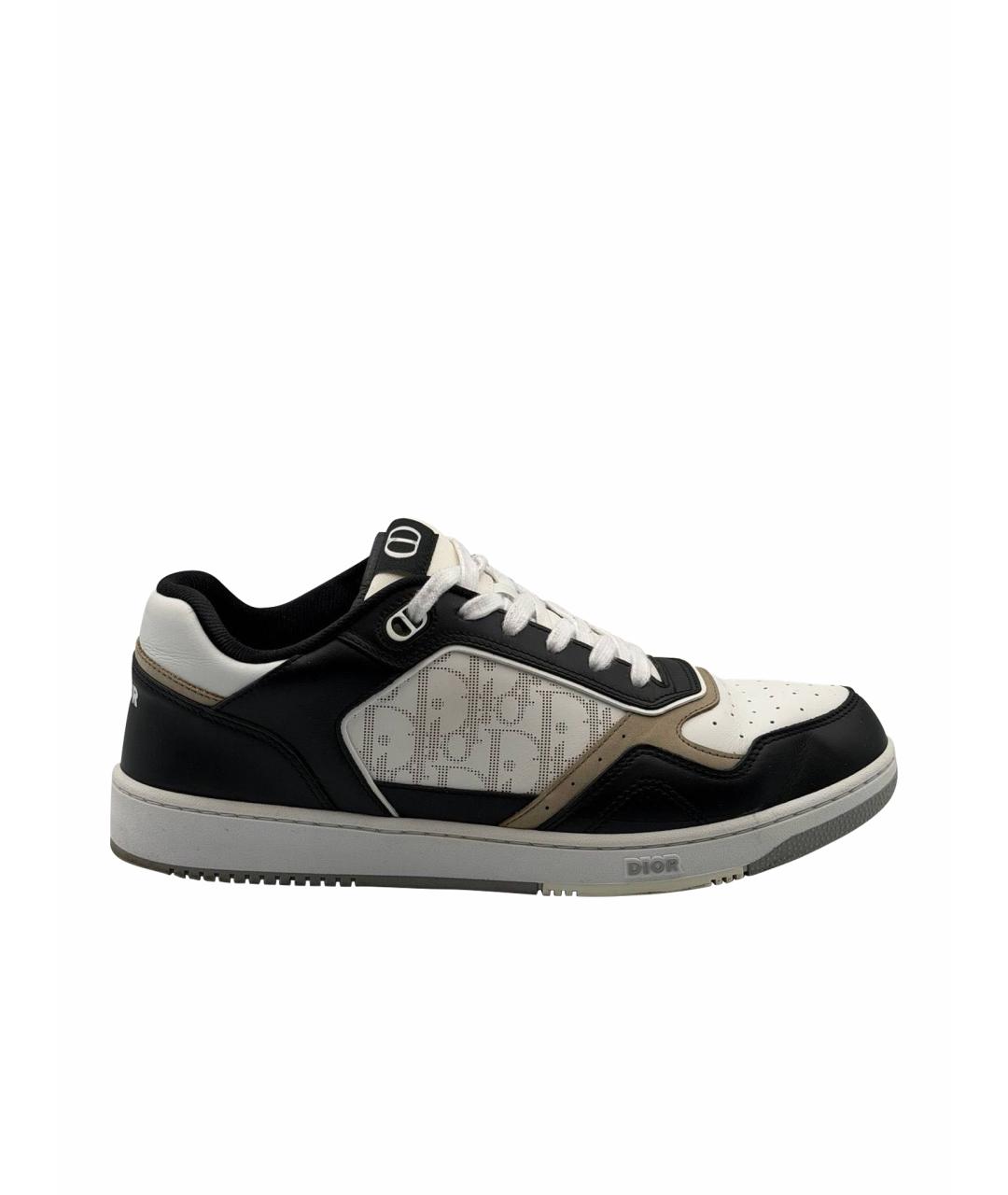 CHRISTIAN DIOR Мульти кожаные низкие кроссовки / кеды, фото 1