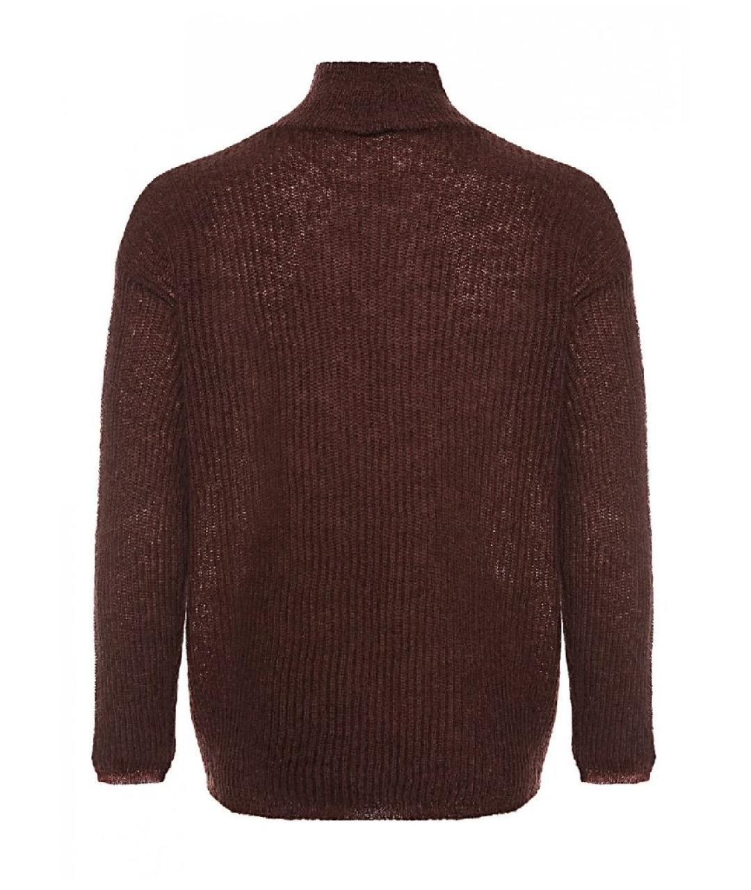 MAX MARA Коричневый полиамидовый джемпер / свитер, фото 1