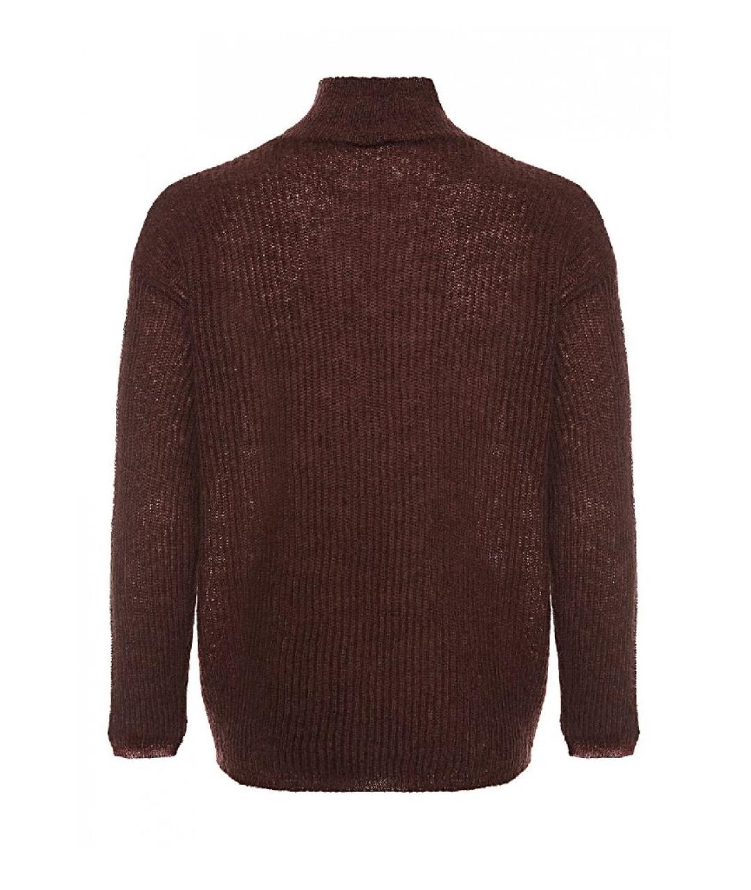 MAX MARA Коричневый полиамидовый джемпер / свитер, фото 2