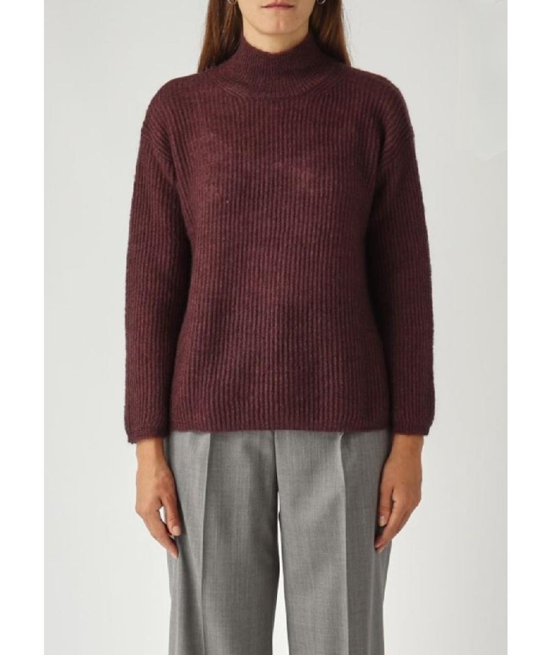 MAX MARA Коричневый полиамидовый джемпер / свитер, фото 5