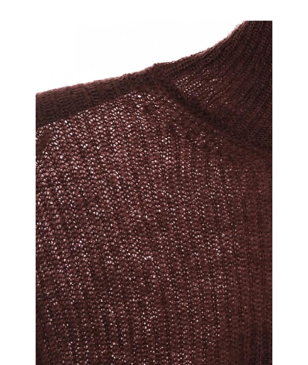 MAX MARA Коричневый полиамидовый джемпер / свитер, фото 4