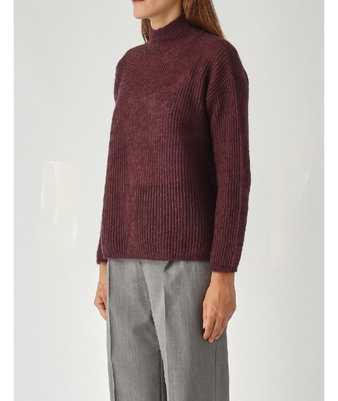 MAX MARA Коричневый полиамидовый джемпер / свитер, фото 7