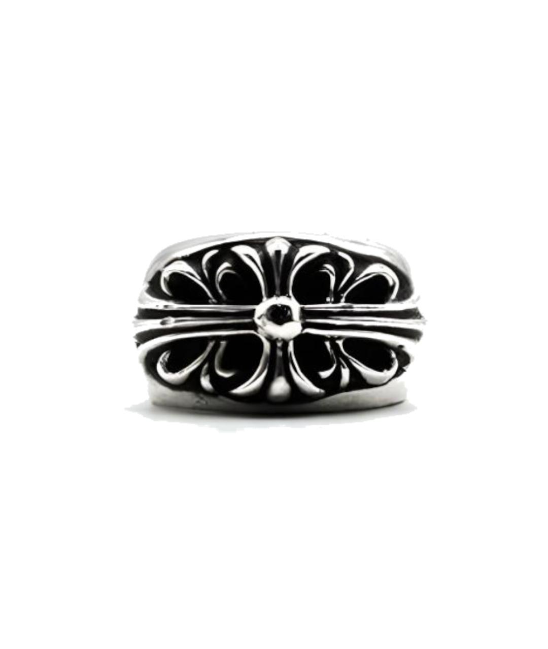 CHROME HEARTS Серебряное серебряное кольцо, фото 1